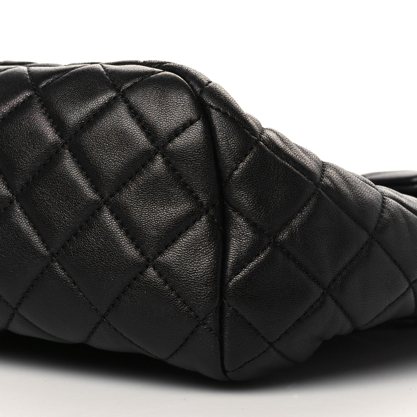 Calfskin Quilted Small Urban Spirit Backpack Black