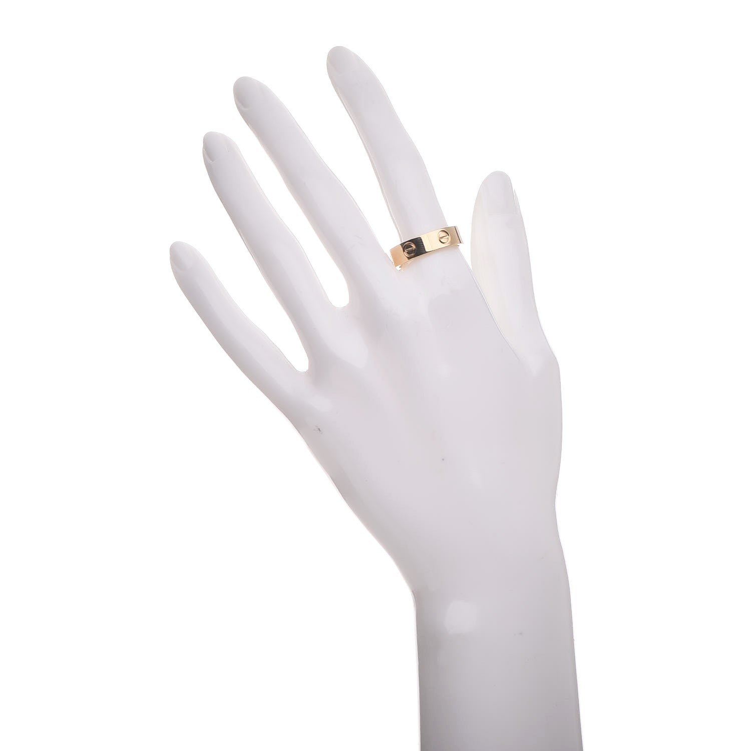 Cartier 18K Yellow Gold 5.5mm LOVE Ring 57 8 7 of 10