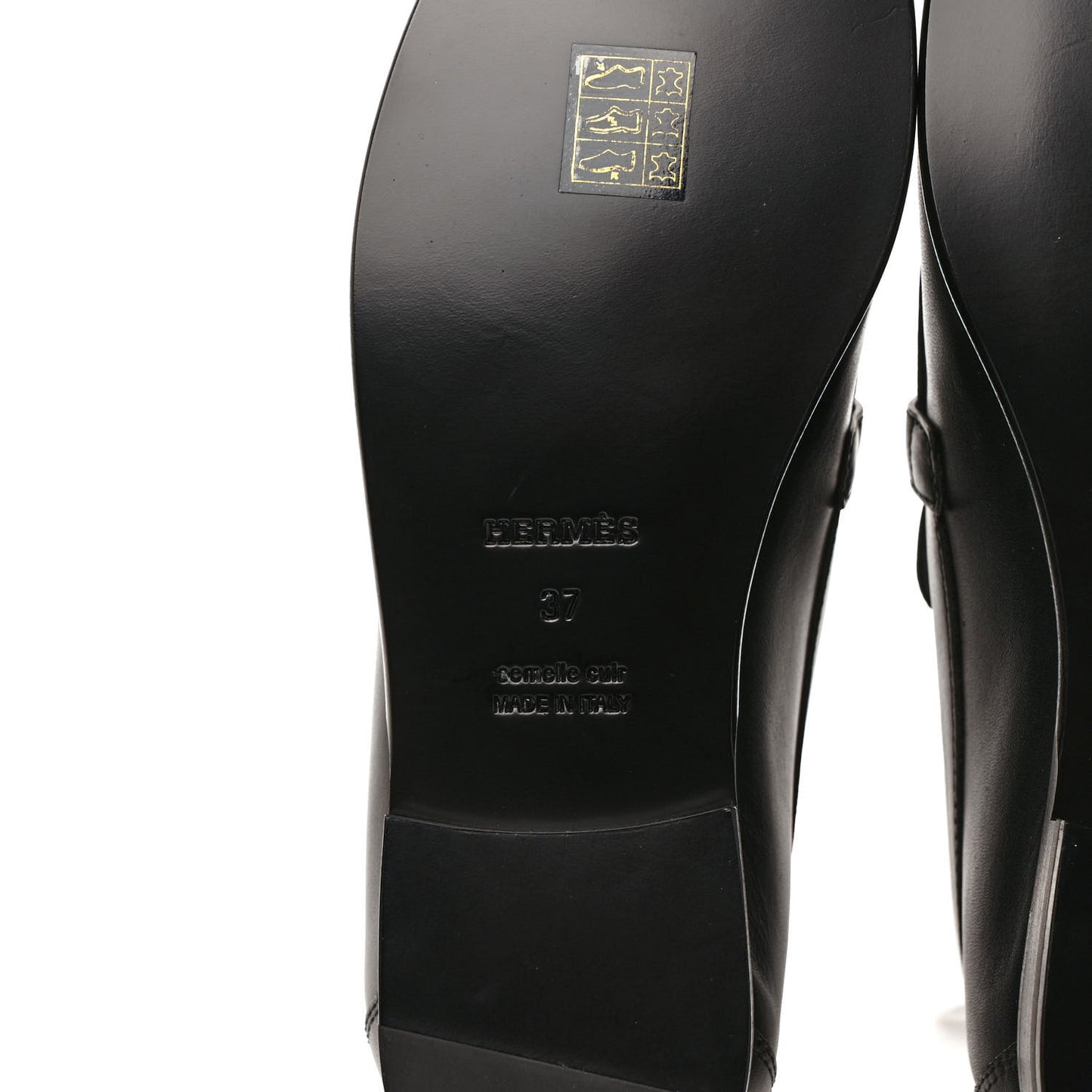 Calfskin Womens Destin Loafers 37 Black
