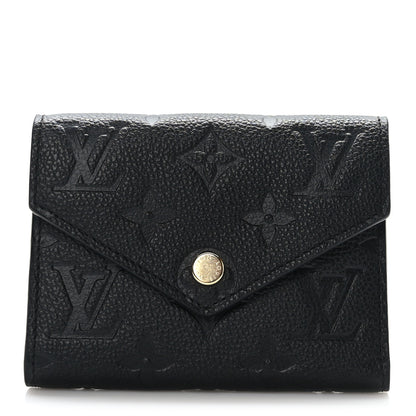 Louis Vuitton Empreinte Victorine Wallet Black 1 of 6