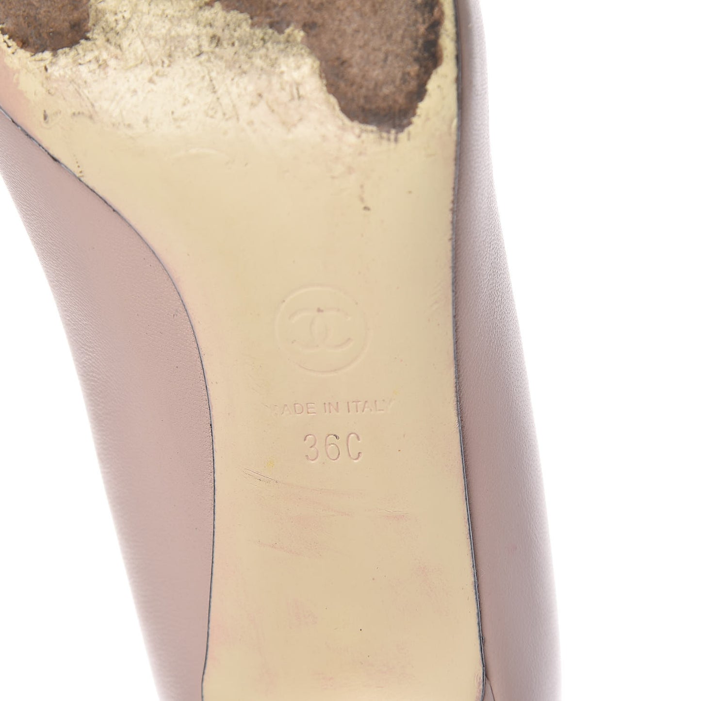 Lambskin Cap Toe CC Pumps 36 Pink Black