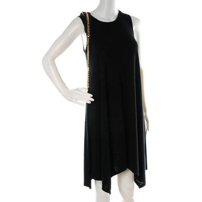 Fendi Calfskin Chain Strap You Black Gold 2 of 6