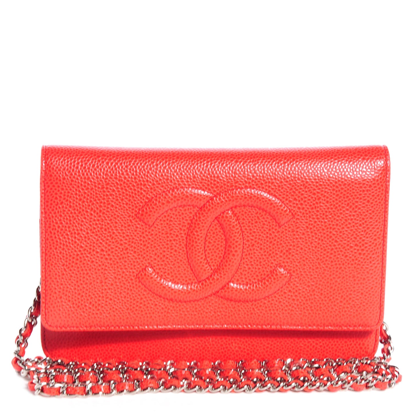 Caviar Timeless Wallet on Chain WOC Coral