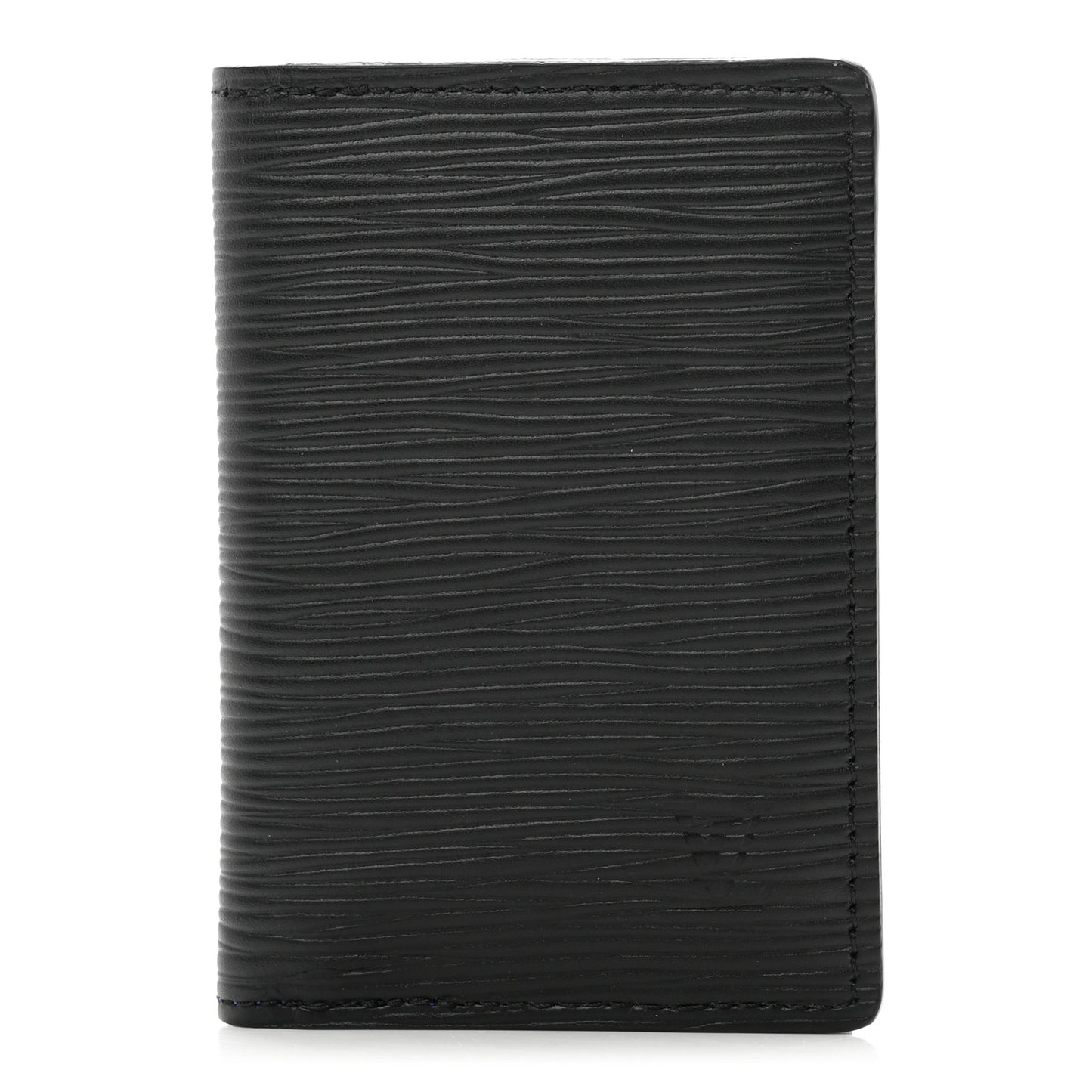 Epi Monogram Eclipse Pocket Organizer Black Blue