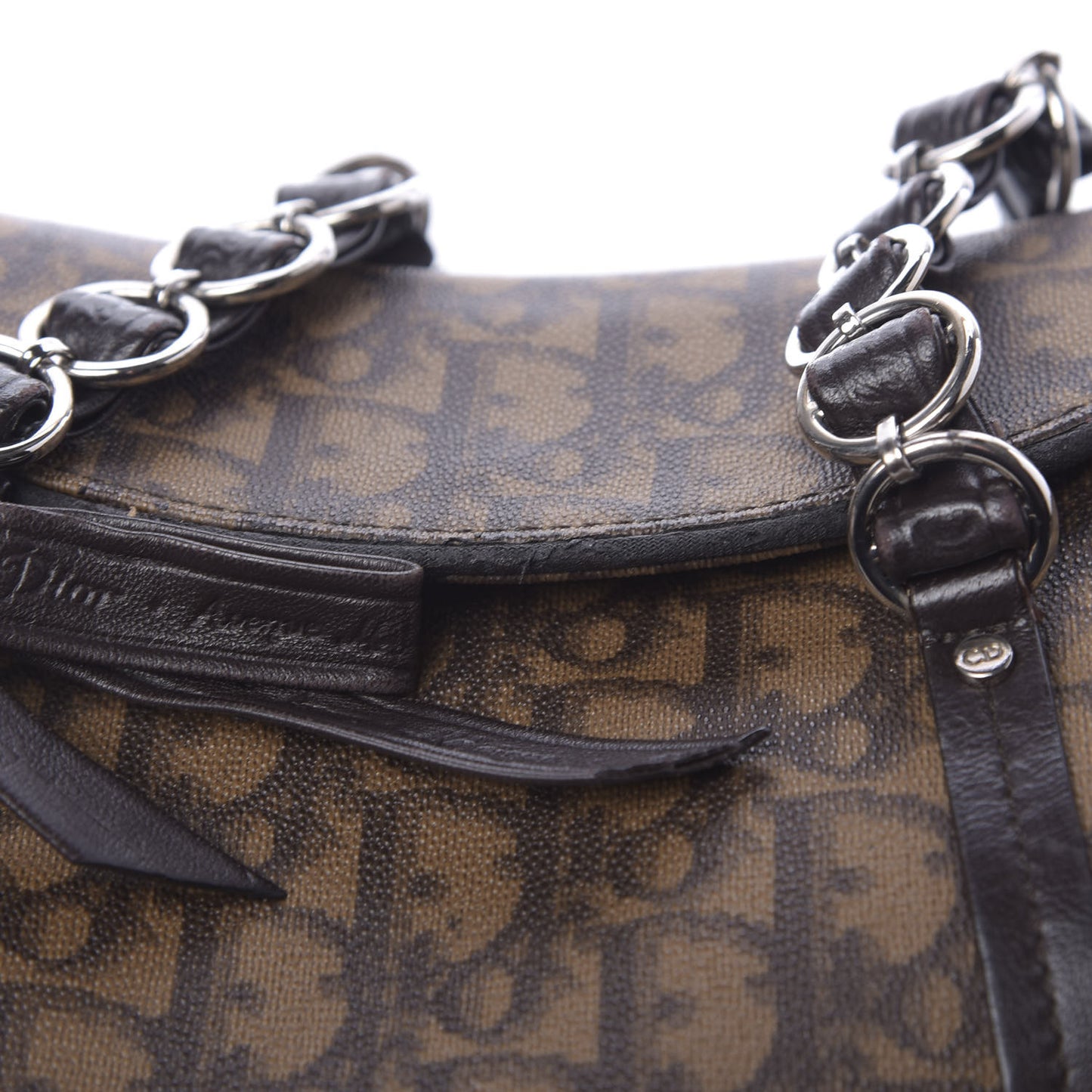 Monogram Romantique Trotter Bag Brown