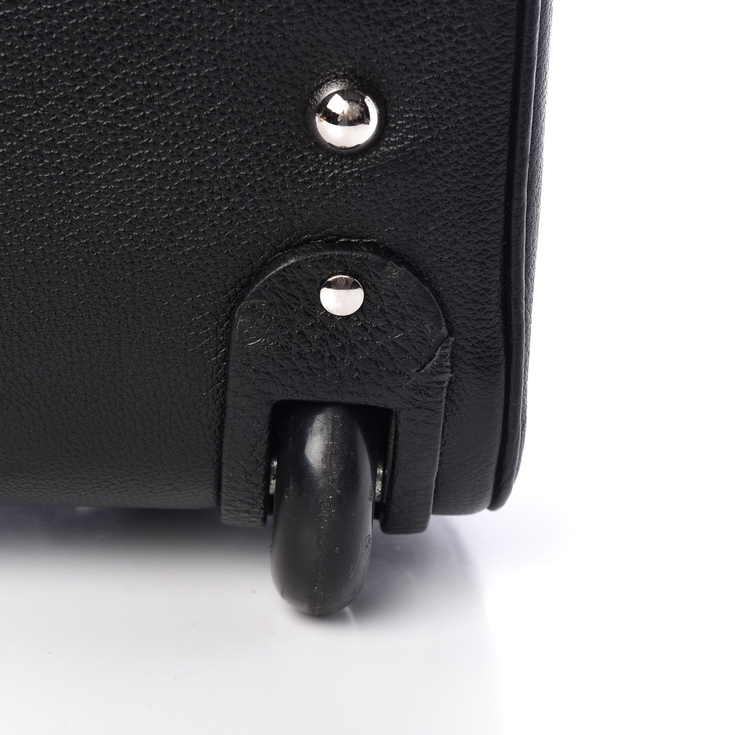 Balenciaga Grained Calfskin Classic Hardware Voyage Carry On Trolley Black 9 of 12