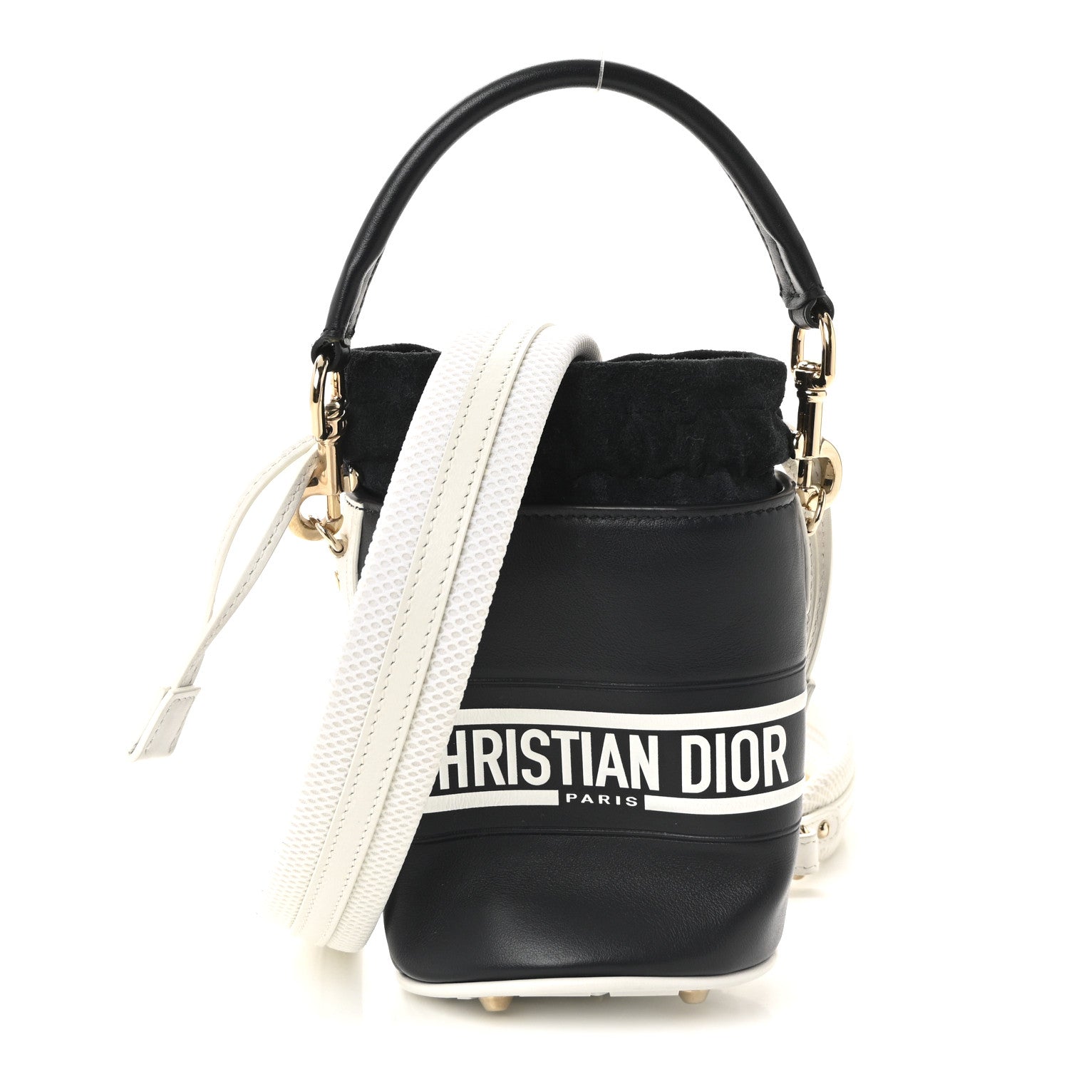 Christian Dior Calfskin Micro Dior Vibe Bucket Blue 1818167