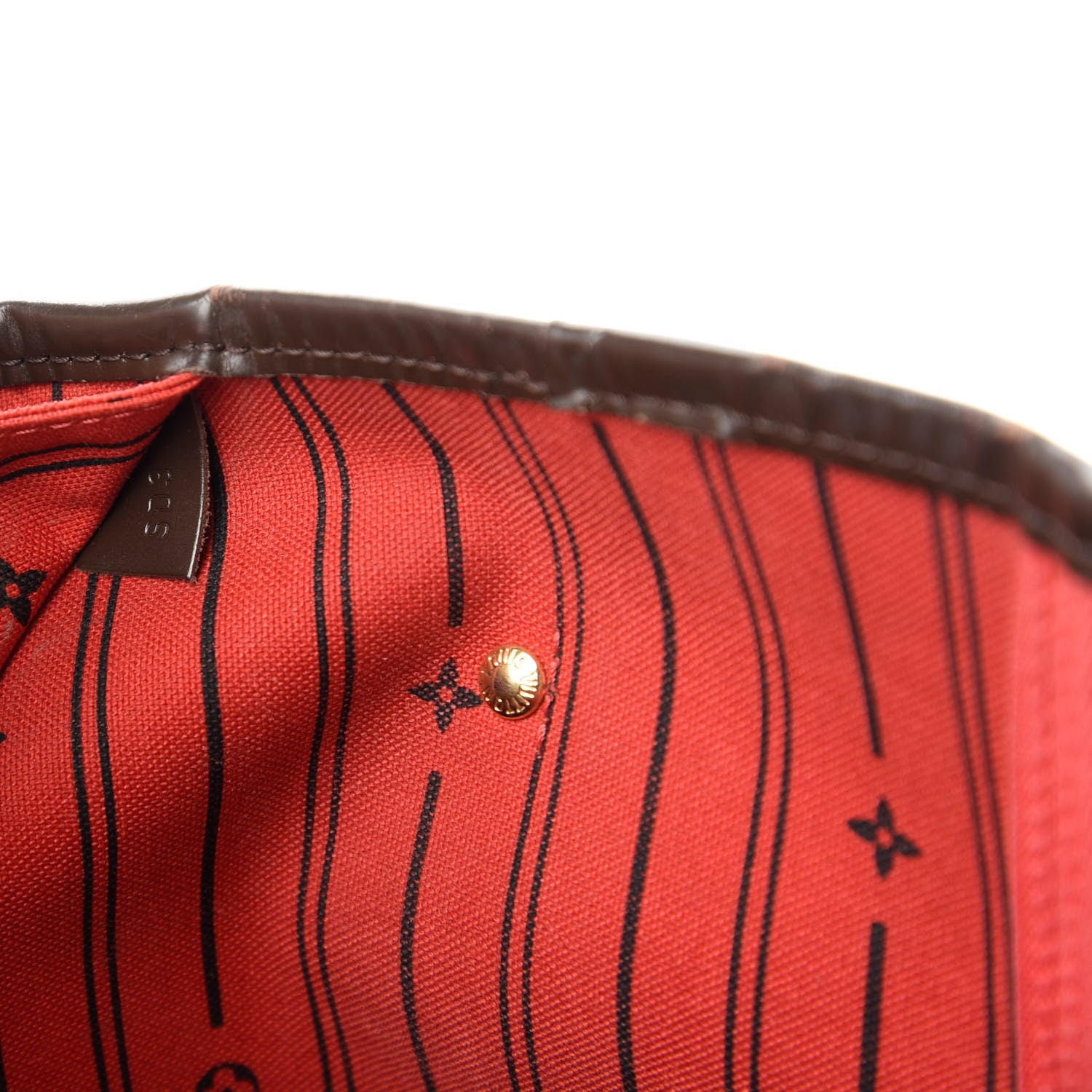 Louis Vuitton Damier Ebene Neverfull MM 9 of 12