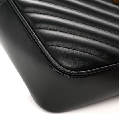Saint Laurent Calfskin Matelasse Monogram Lou Camera Bag Black 12 of 13