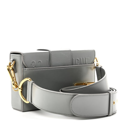 Christian Dior Box Calfskin 30 Montaigne Box Bag Stone Grey 3 of 9