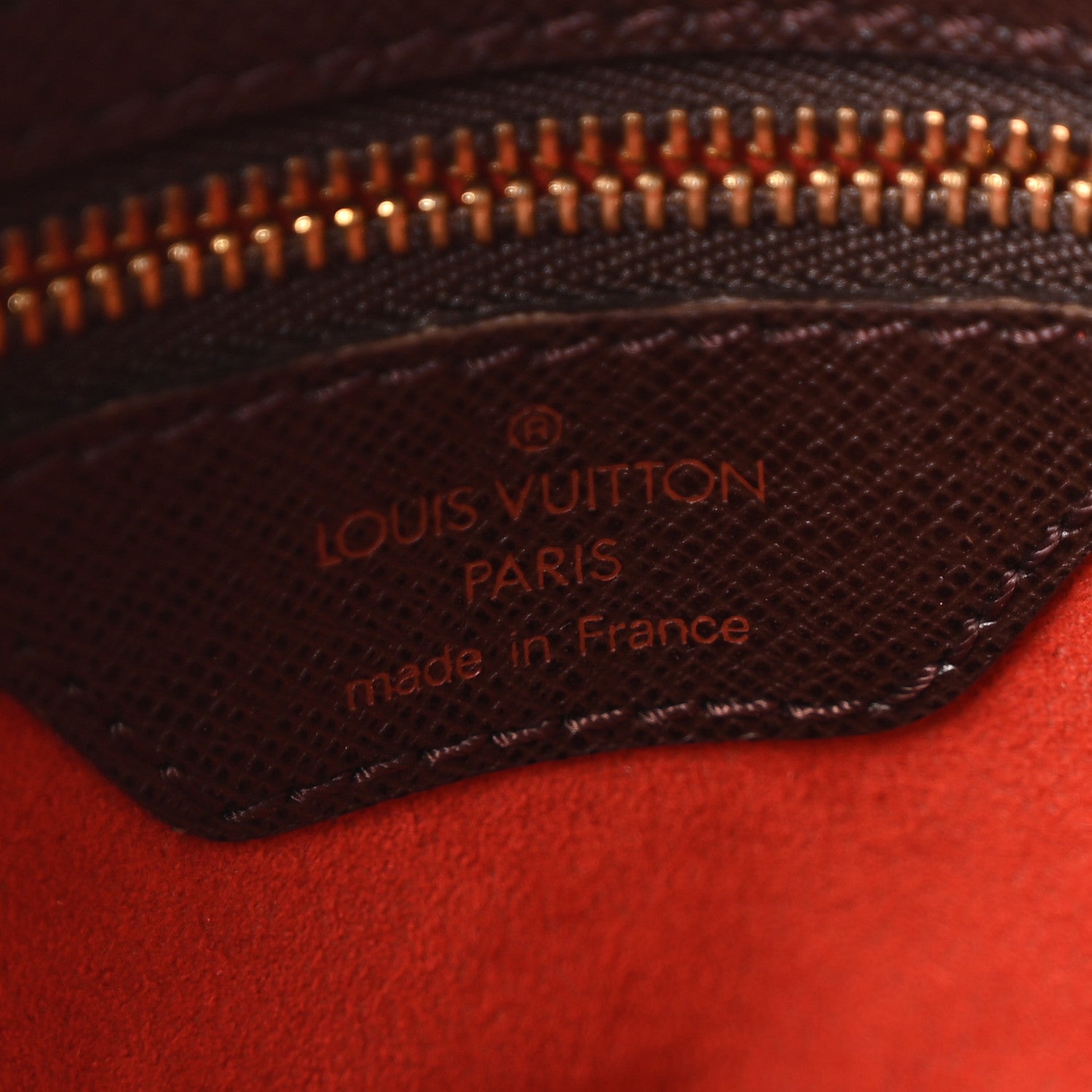 Louis Vuitton Damier Ebene Marais Bucket 23 6 of 9