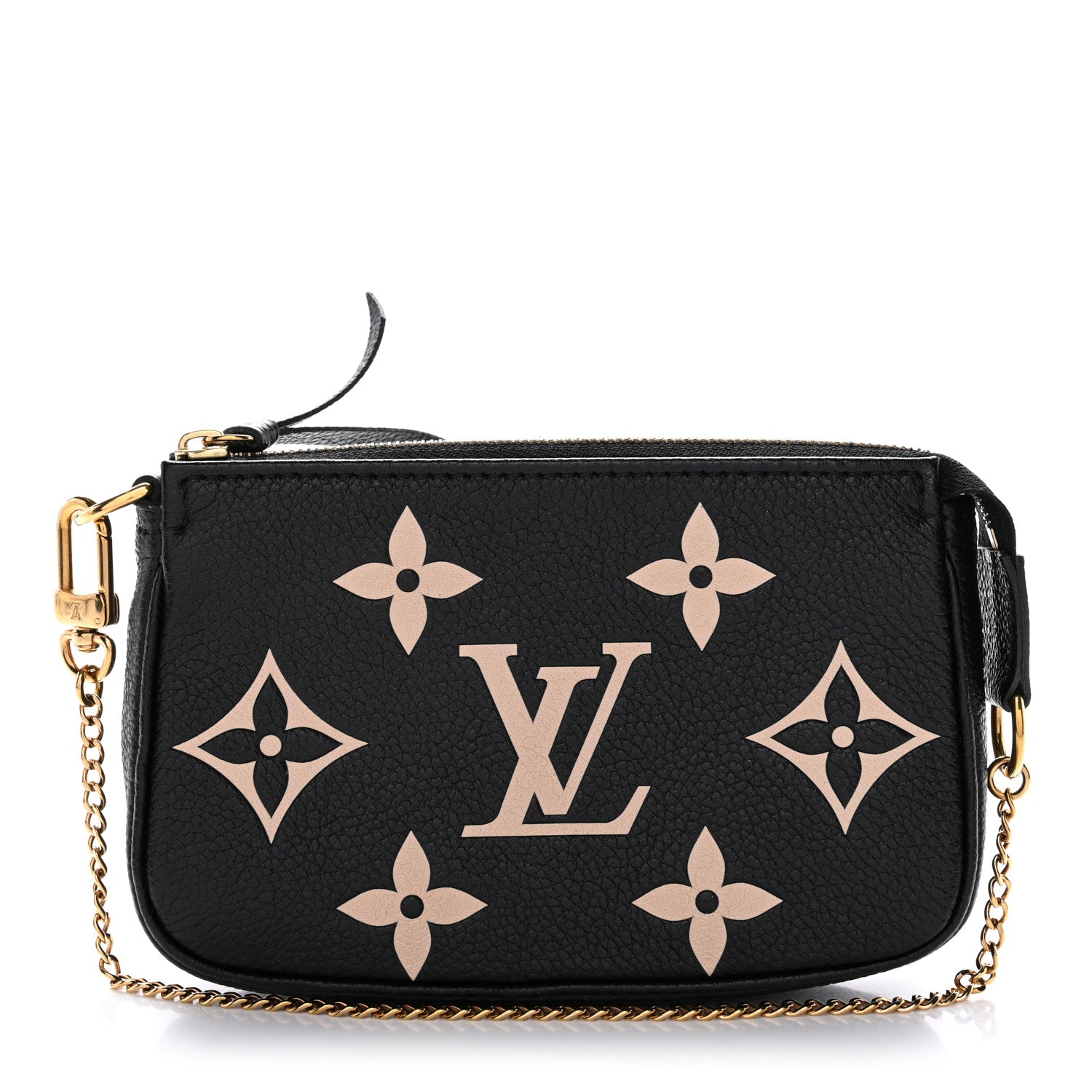 Louis Vuitton Empreinte Monogram Giant Mini Pochette Accessories Black 1 of 6