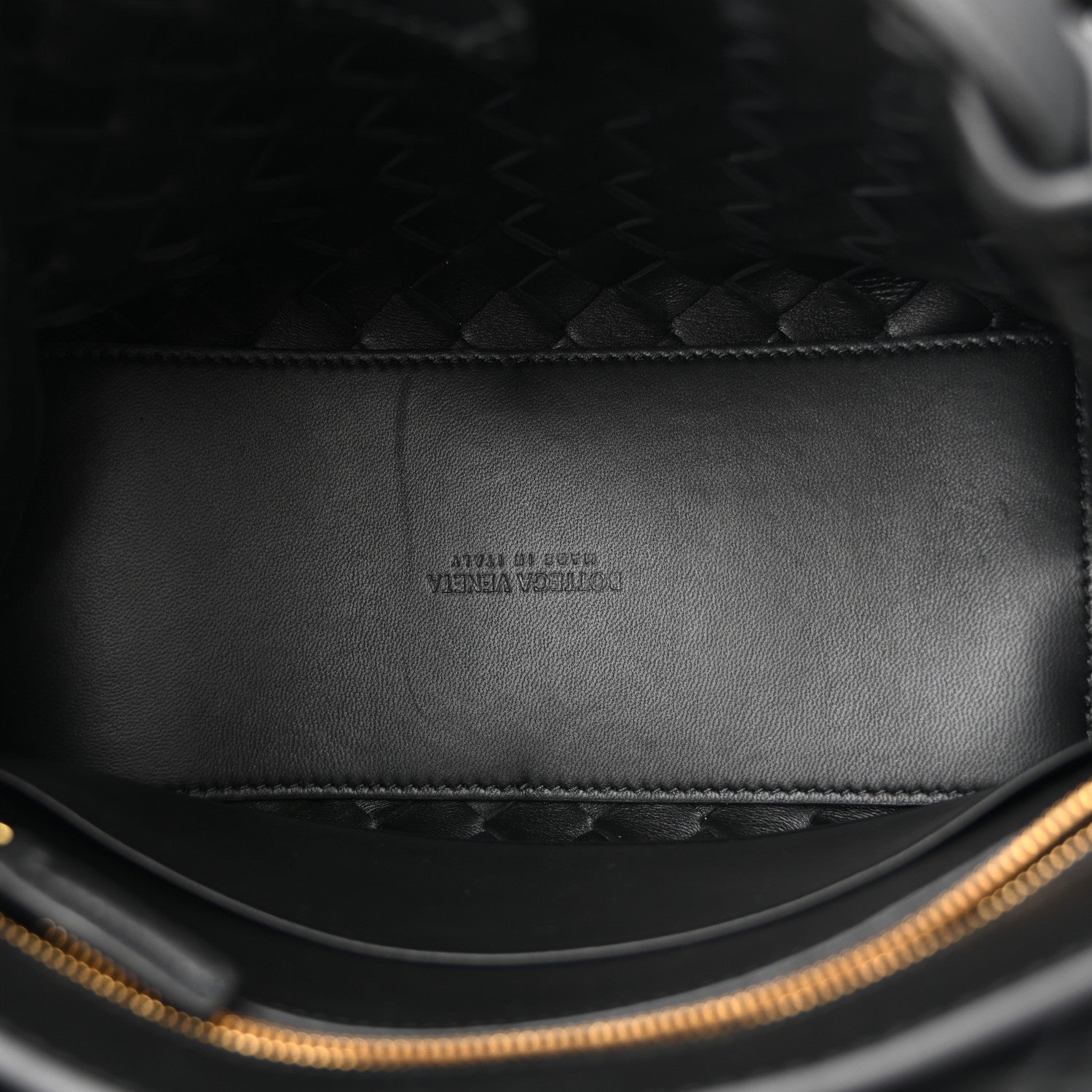 Bottega Veneta Nappa Intrecciato Small Andiamo Shoulder Bag Black Black 5 of 9