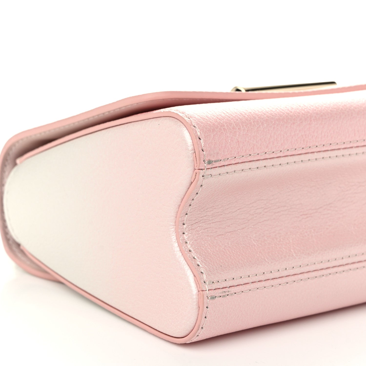 Louis Vuitton Calfskin Twist Chain Shoulder Bag PM Shaded Pink 9 of 11