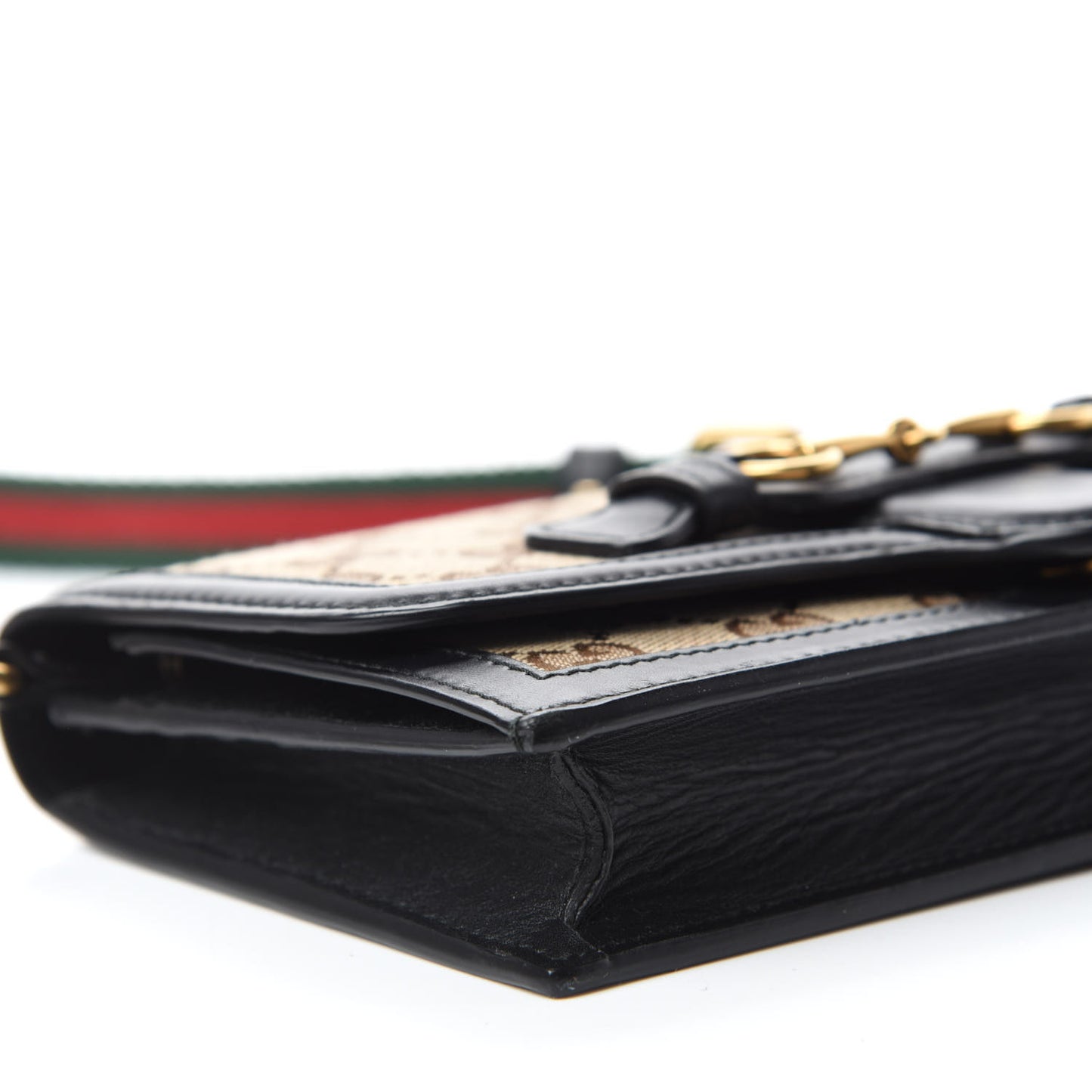 Monogram Lady Web Convertible Wallet Black