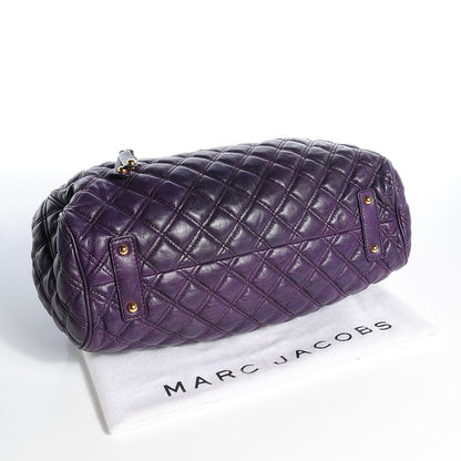 Marc Jacobs Quilted Leather Stam Purple 4 of 8