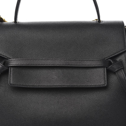 Celine Grained Calfskin Mini Belt Bag Black 9 of 9