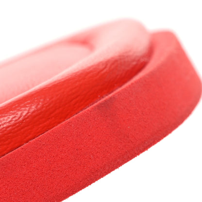 Chanel Lambskin Padded Pool Thong Sandals 40 Light Red Pink 14 of 15