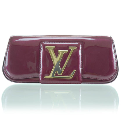 Louis Vuitton Patent Sobe Clutch Rouge Fauviste 1 of 8