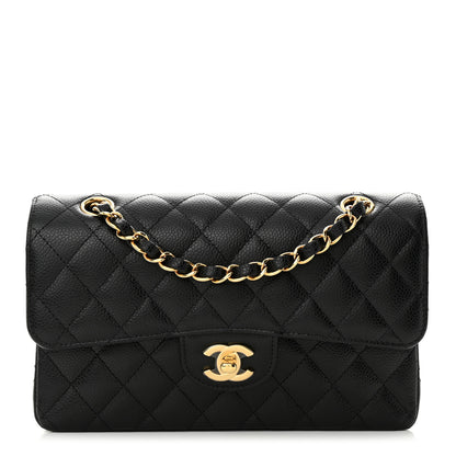 Chanel Caviar Quilted Small Double Flap Black 1 of 11