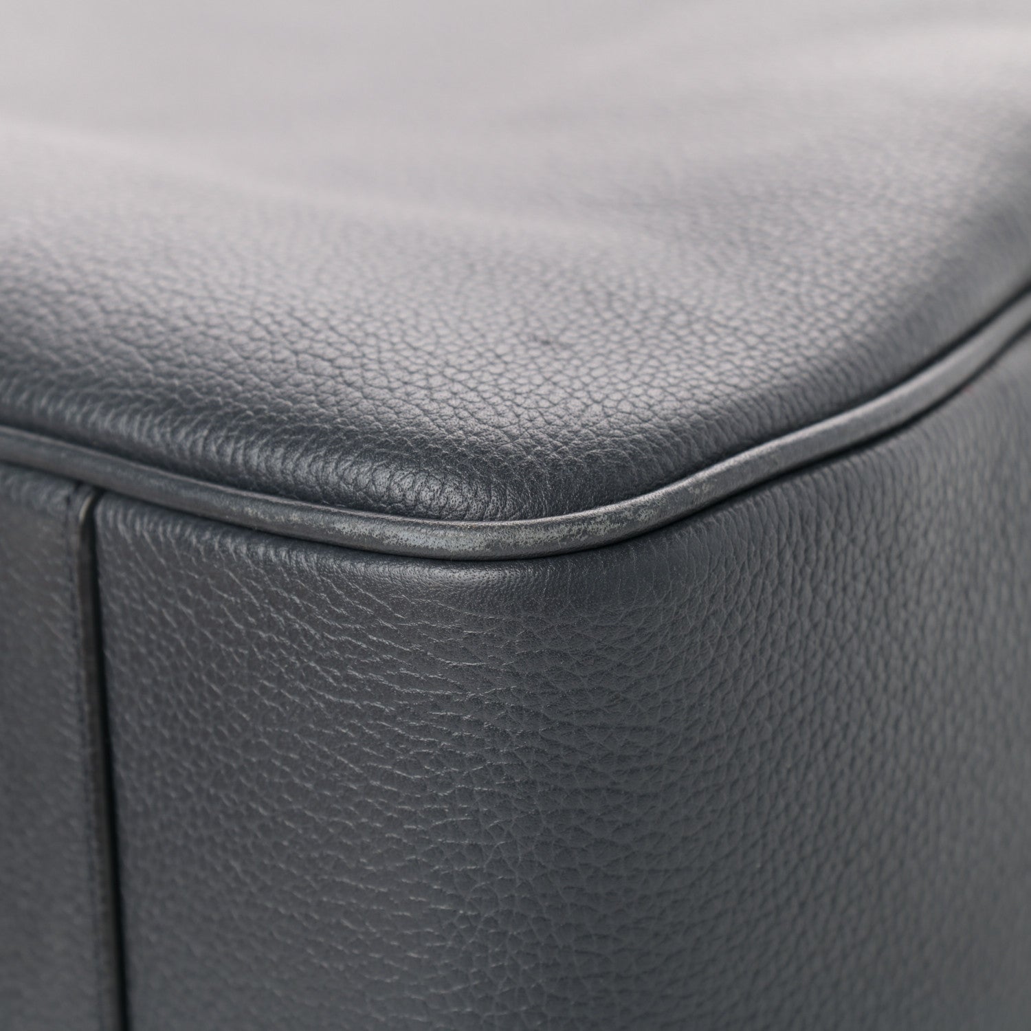 MCM Calfskin Johan Briefcase Grey 7 of 9