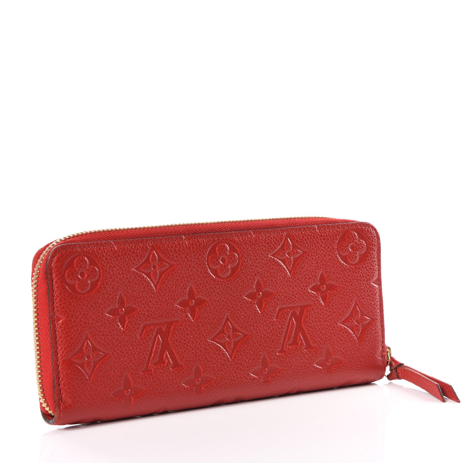 Louis Vuitton Empreinte Clemence Wallet Cherry 2 of 11