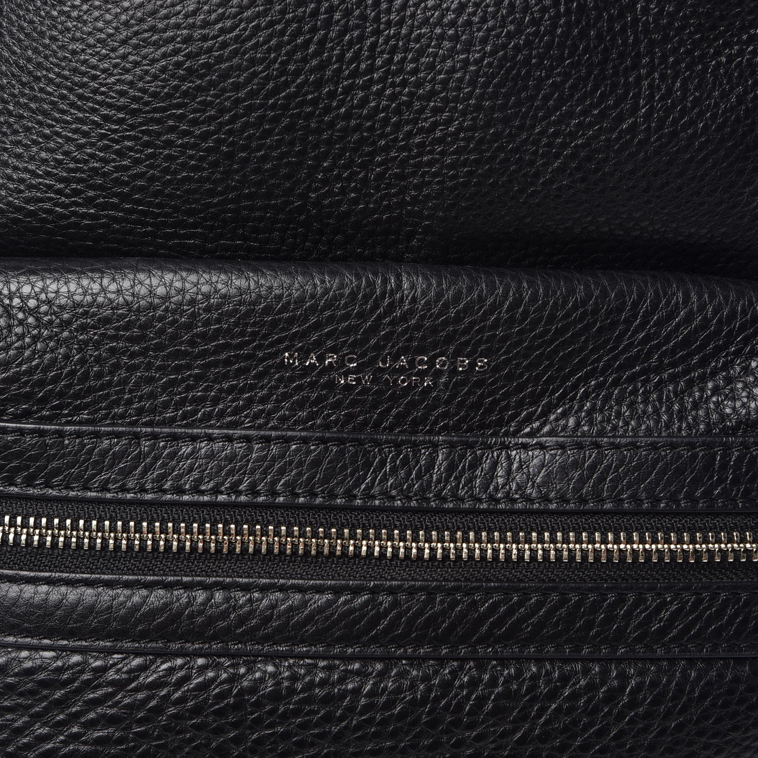 Marc Jacobs Pebbled Calfskin Biker Backpack Black 8 of 10