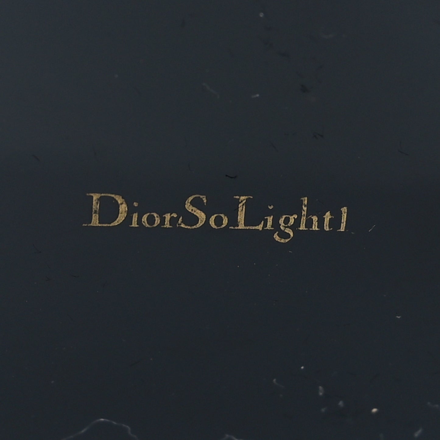 Acetate DiorSo Light 1 Shield Sunglasses Black