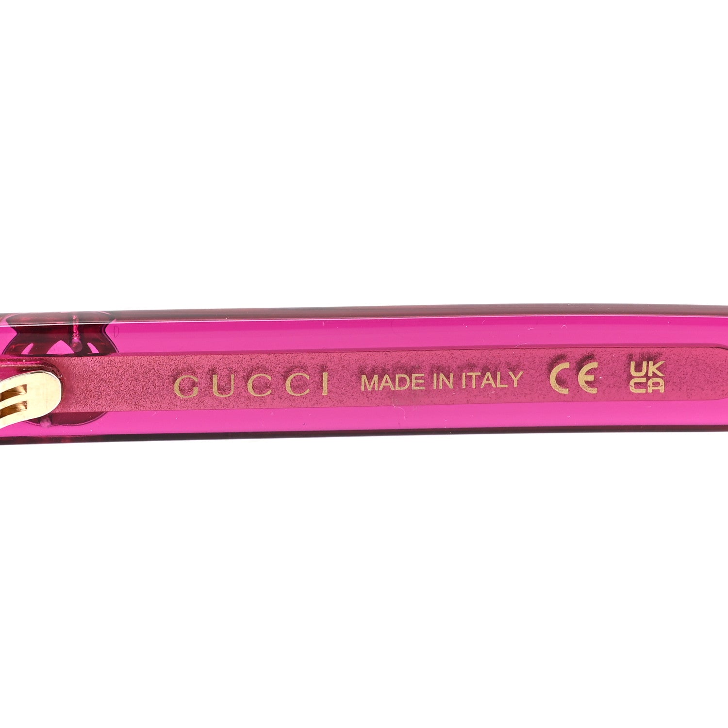 Gucci Acetate Cat Eye Sunglasses GG1315S Pink 5 of 6