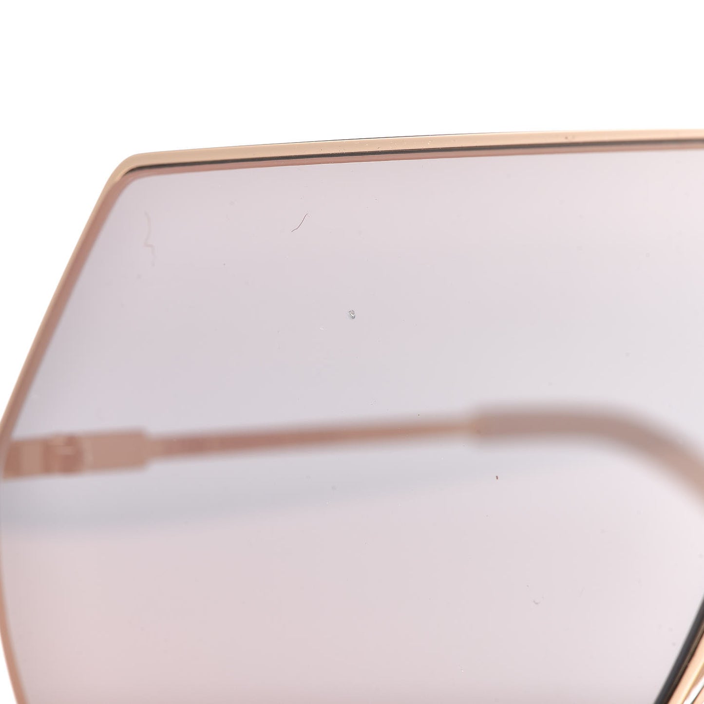 Metal Mirrored Eyeline Sunglasses FF 0193/S Matte Gold