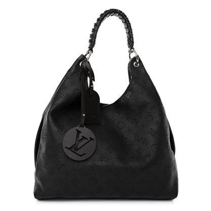 Louis Vuitton Mahina Carmel Hobo Black 1 of 9