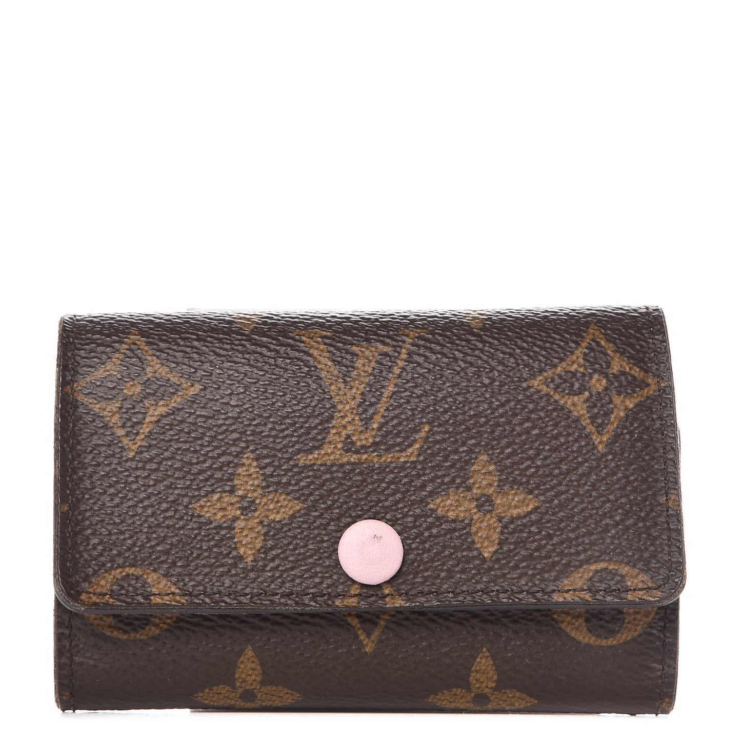 Monogram Multicles 6 Key Holder Rose Ballerine
