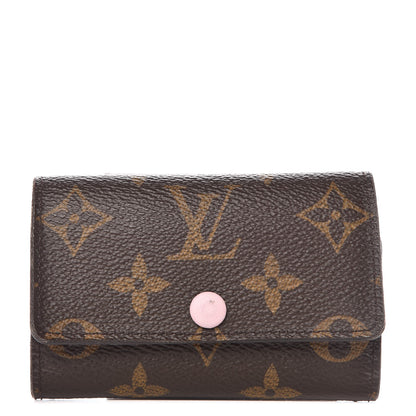 Louis Vuitton Monogram Multicles 6 Key Holder Rose Ballerine 1 of 11