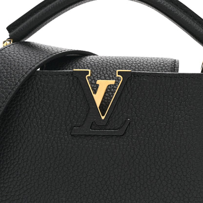 Louis Vuitton Taurillon Mini Capucines Black 7 of 9