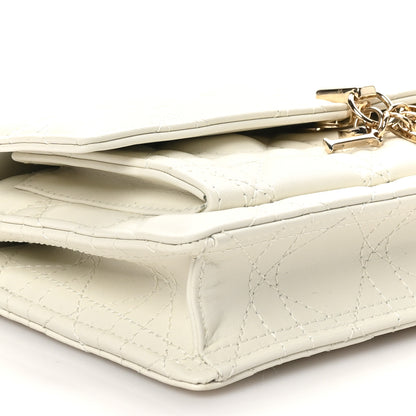 Christian Dior Lambskin Cannage Chain My Dior Daily Chain Pouch Latte 8 of 10