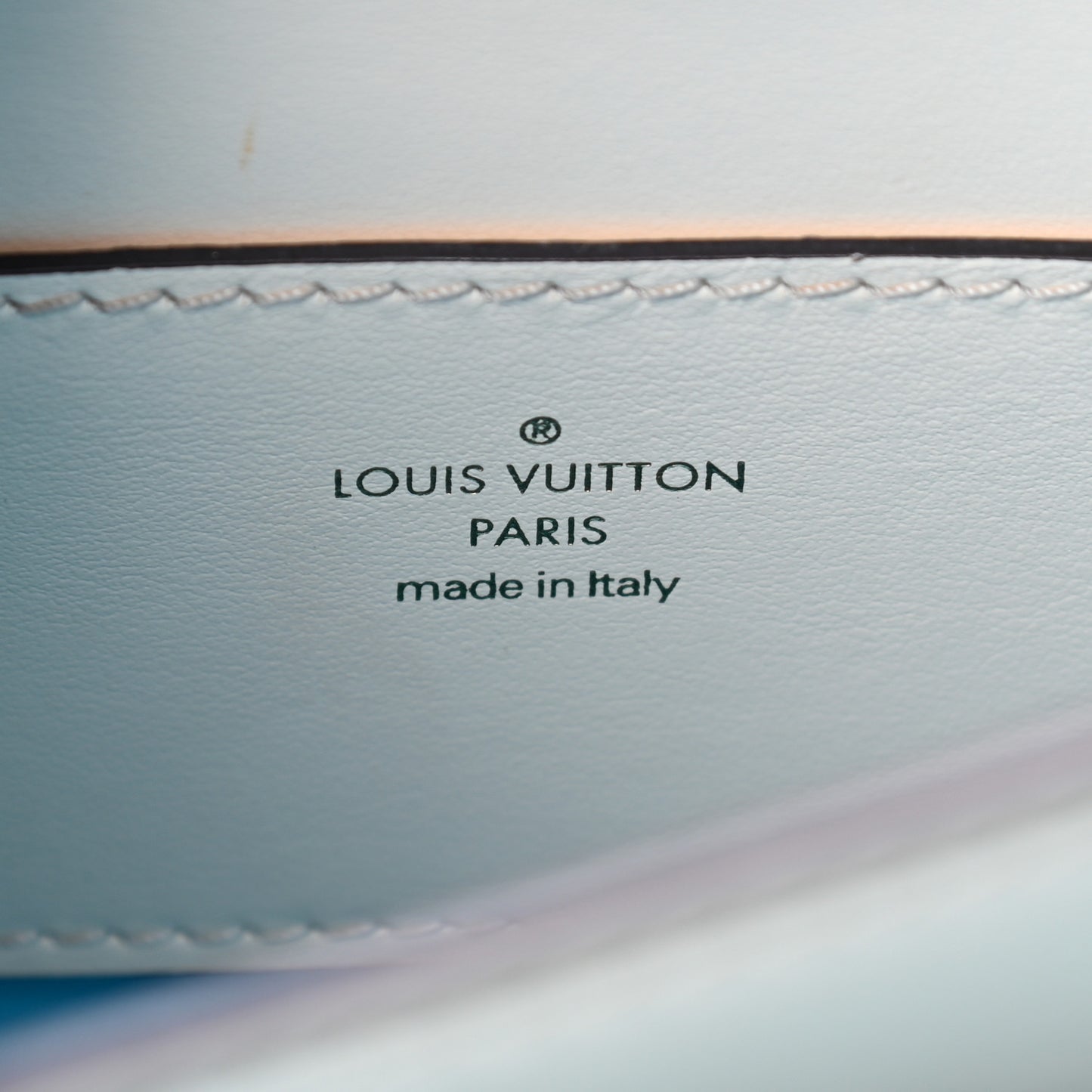 Smooth Calfskin LV Pont 9 Cream