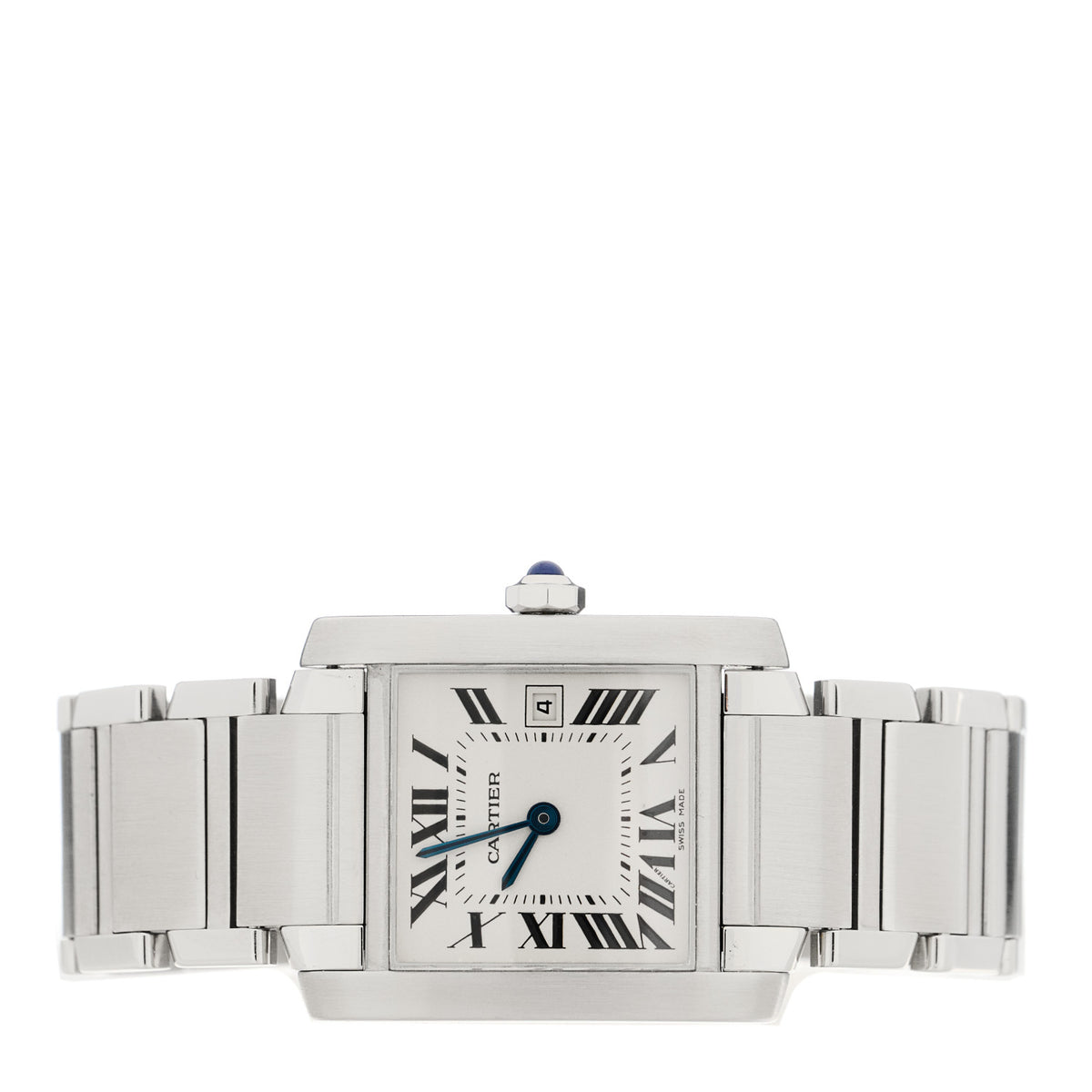 Cartier Stainless Steel 25mm Tank Francaise Quartz Watch 2 of 4