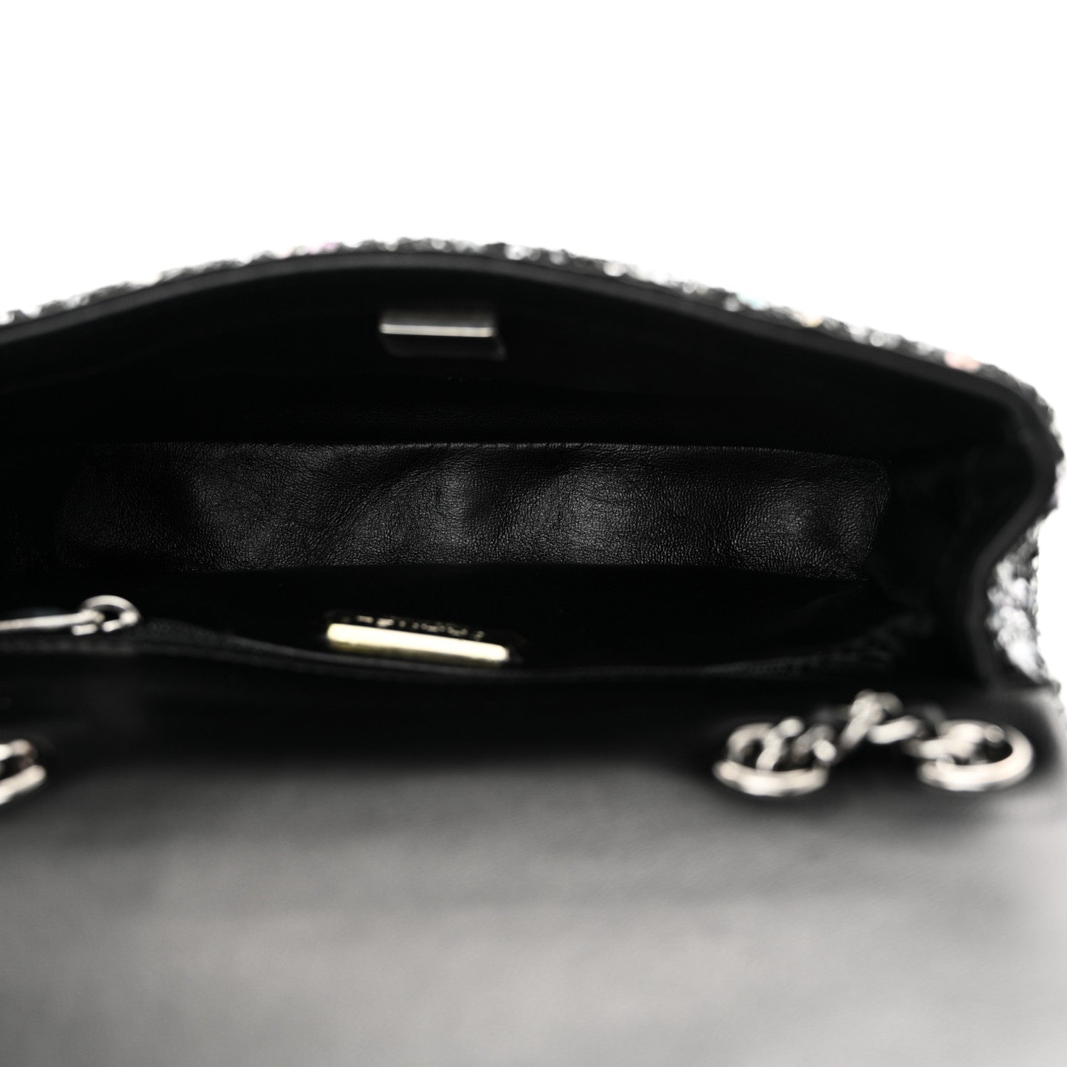 Chanel Shaded Sequins Mini Flap Black 5 of 11