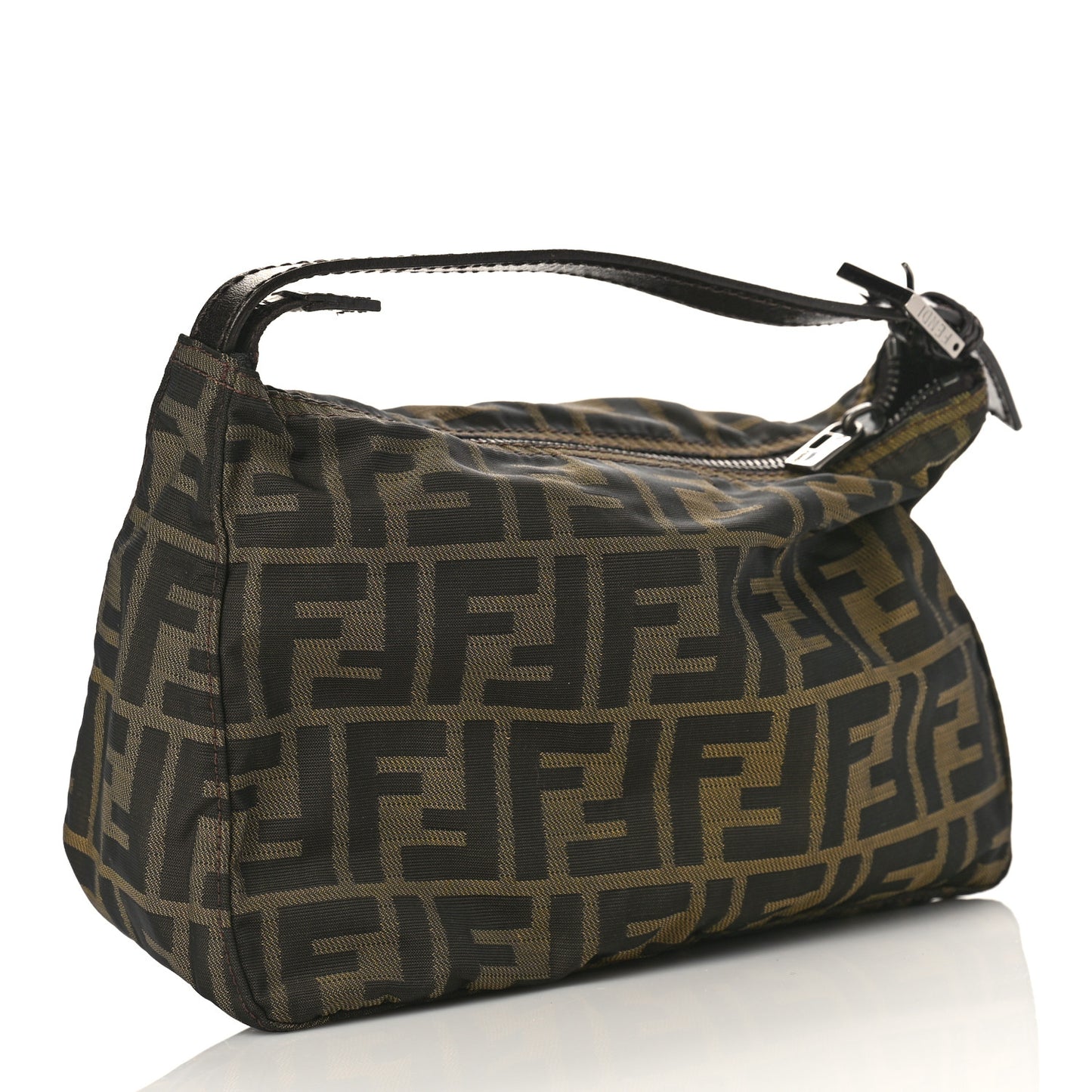Zucca Cuoio Romano Selleria Mini Pochette Tobacco Moro