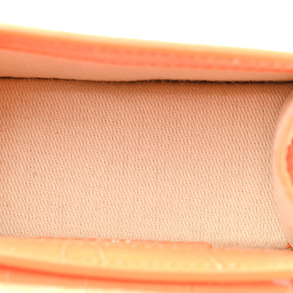 Jacquemus Calfskin Crocodile Embossed Le Chiquito Orange 5 of 16