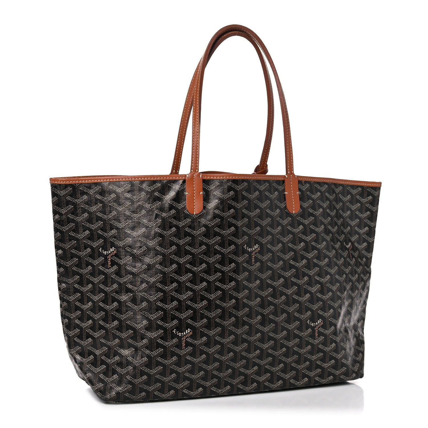 Goyard Goyardine Saint Louis PM Black Gold 3 of 17