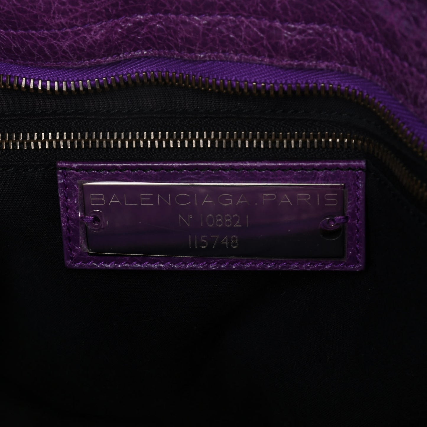 Agneau Classic Hardware City Dark Violet