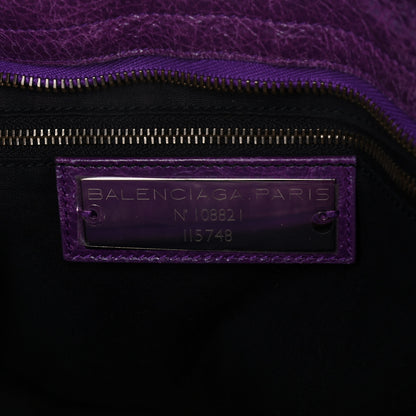 Balenciaga Agneau Classic Hardware City Dark Violet 12 of 14
