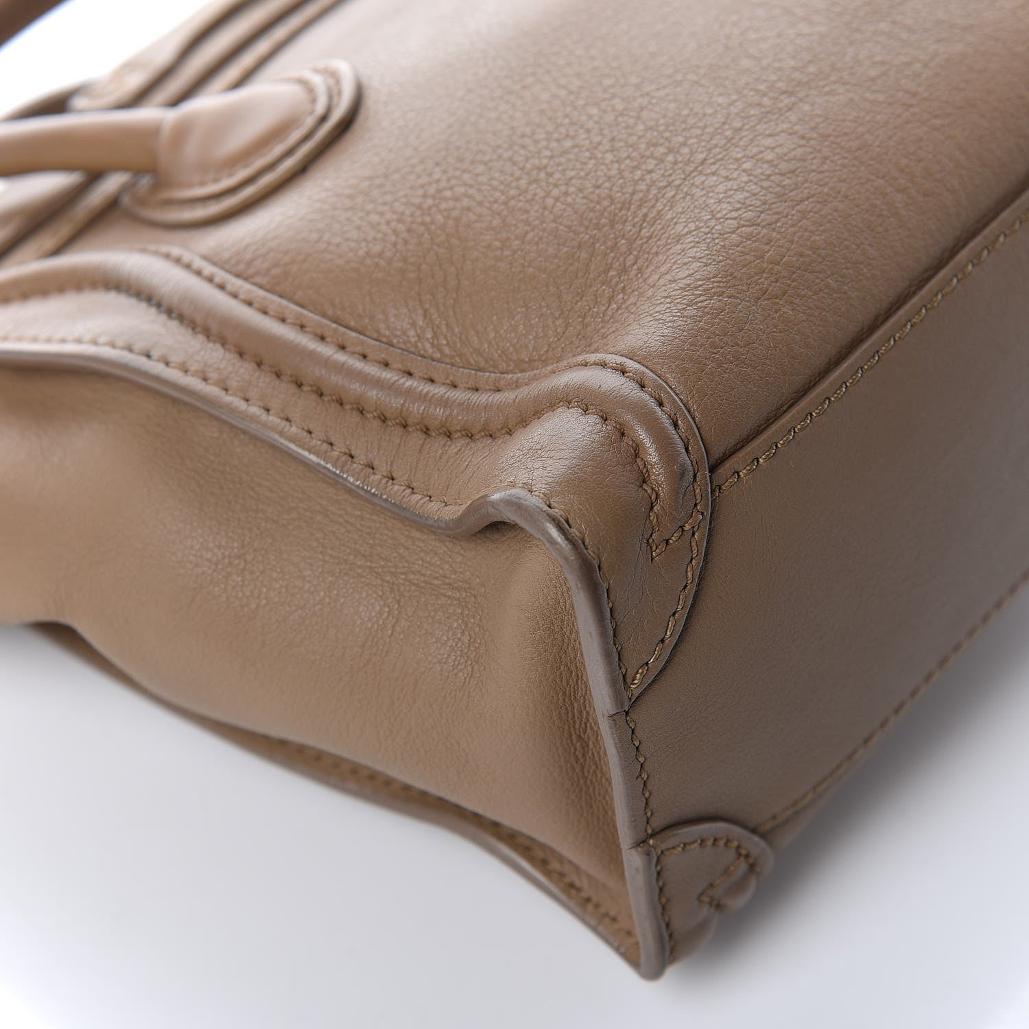 Celine Smooth Calfskin Nano Luggage Camel 13 of 14