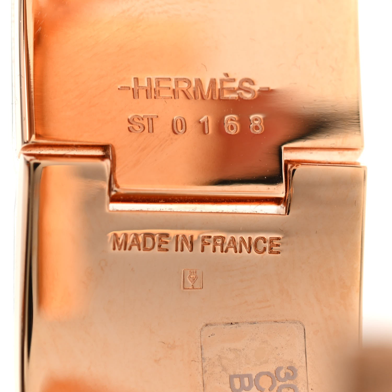 Hermes Enamel Wide Clic Clac H Bracelet PM White 4 of 5