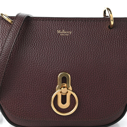 Mulberry Small Classic Grain Amberley Satchel Oxblood 9 of 9