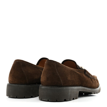 Gucci Suede Mens Horsebit Loafers 10 Jasper 5 of 9