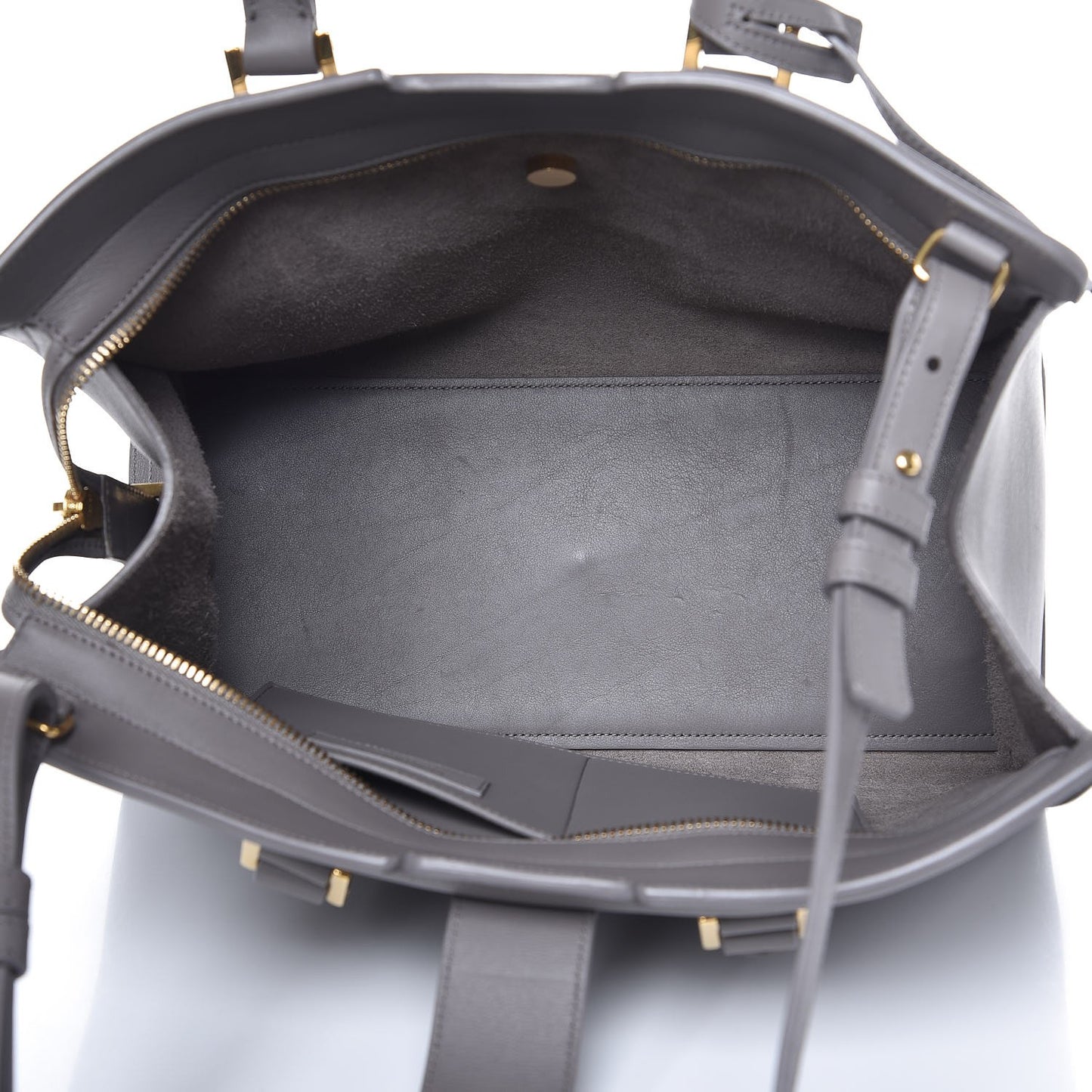 Smooth Calfskin Small Cabas Monogram Fog