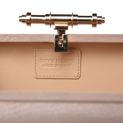 Givenchy Sugar Goatskin Obsedia Minaudiere Clutch Nude Pink 6 of 11