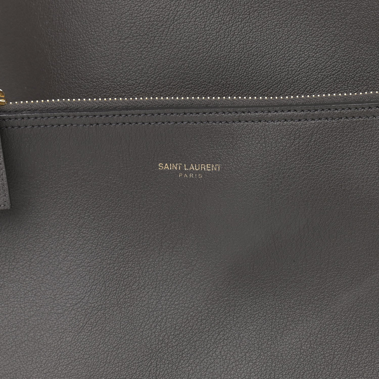Saint Laurent Calfskin East West Shopping Tote Fog 8 of 11